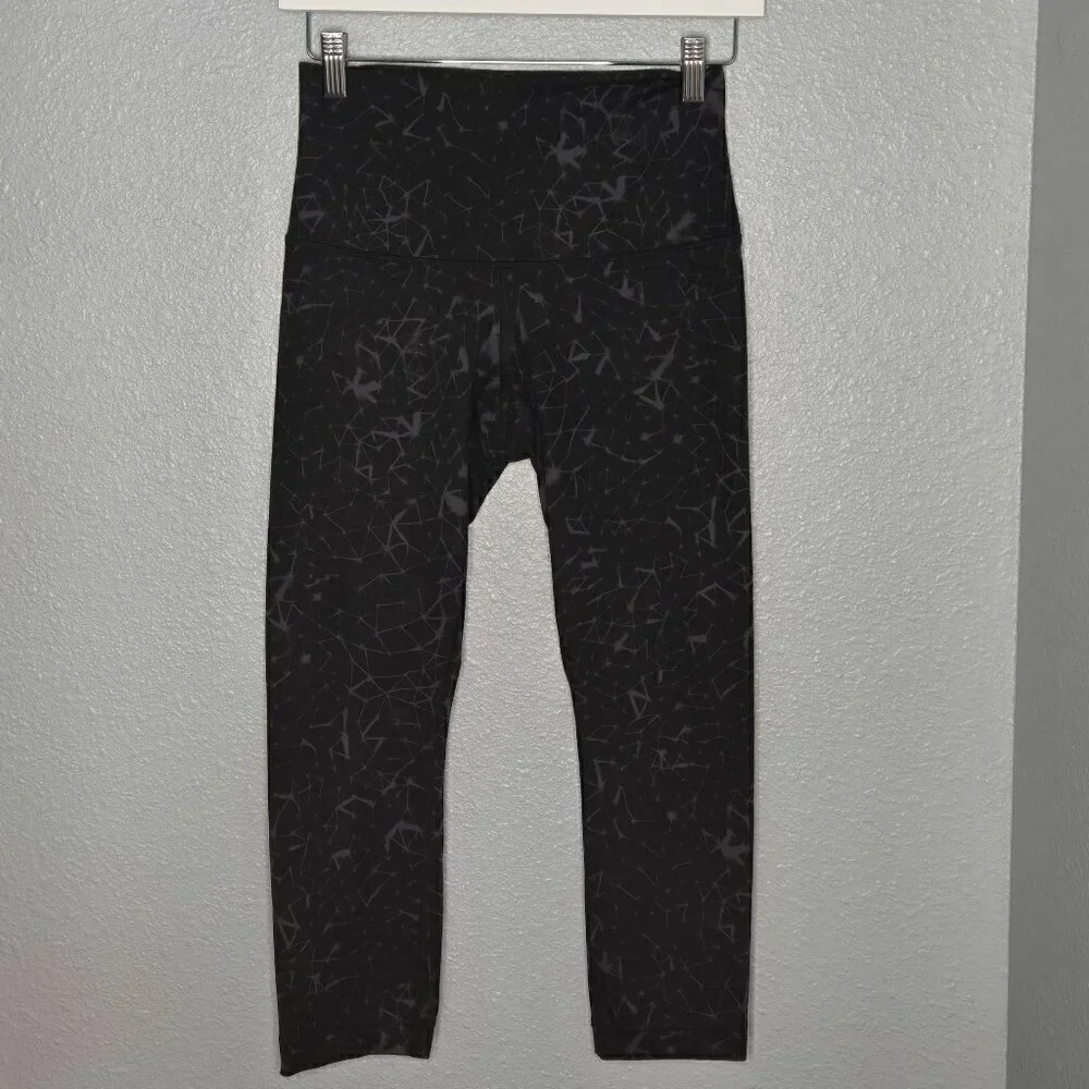 Lululemon Wunder Under Crop II *Full-On Luon (Roll Down) - 6 Star Crushed Coal
